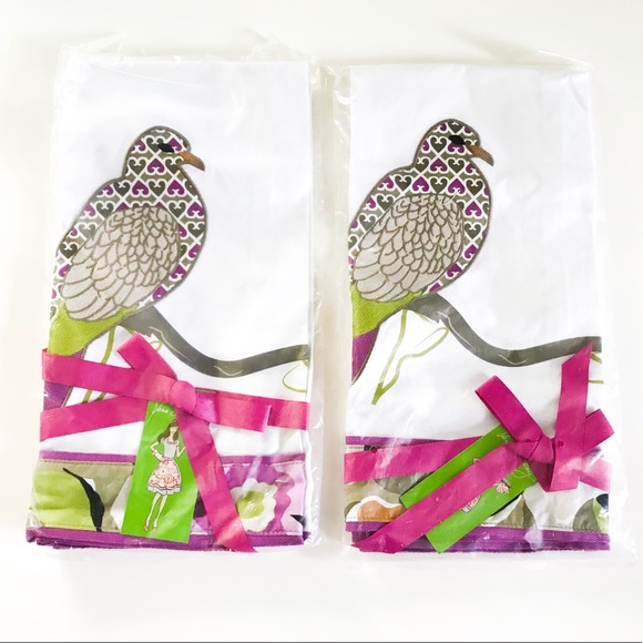 Vera Bradley Other - Vera Bradley Birdie Tea Towels In Portobello Road